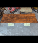 Walnut Seat Column Bench - Image 4