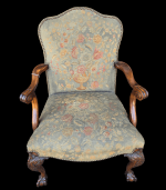 19th Century Georgian Open Armchair