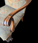 19th Century Georgian Open Armchair - Image 4
