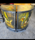 Pair of Painted Corner Cabinets