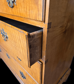 New England Tiger Maple Chest - Image 5